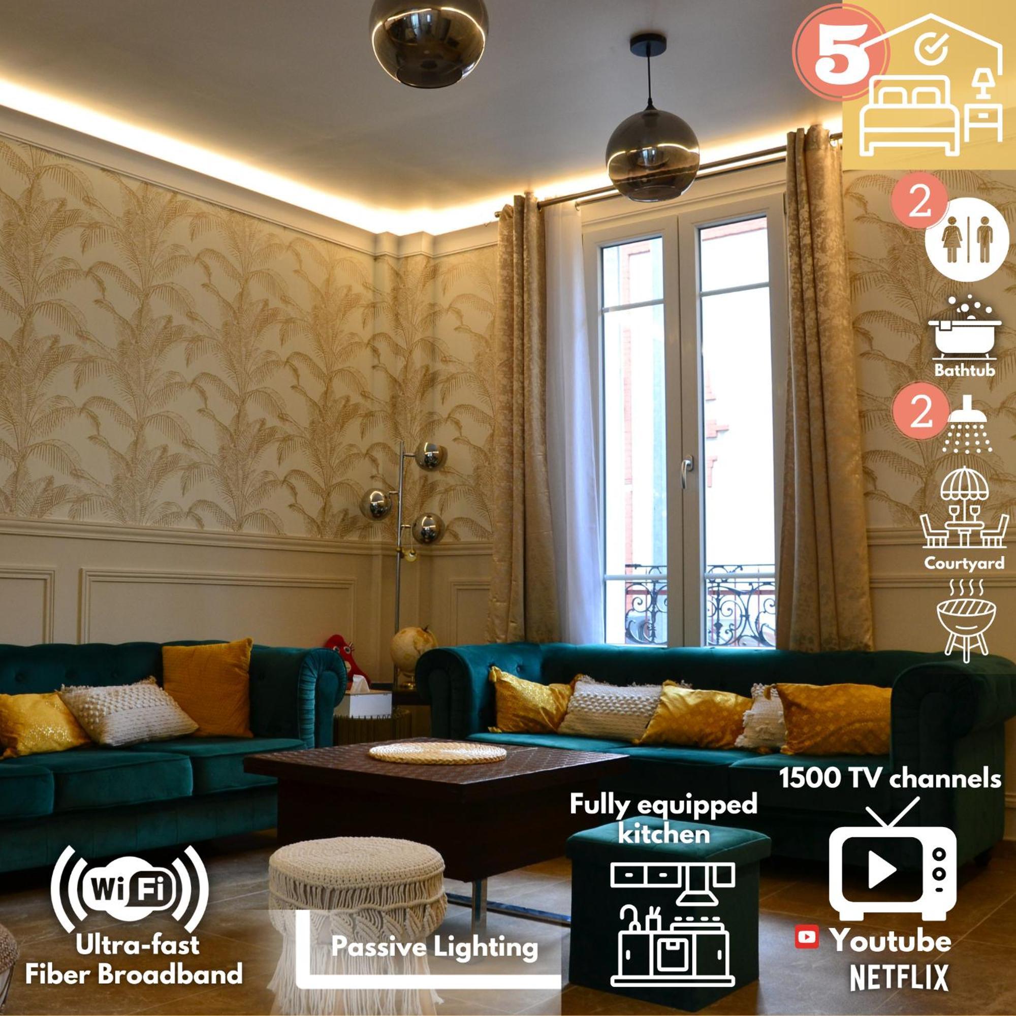 La Maison Rayofam, A 30 Min De Paris, A 5 Min Du Stade De France Saint-Denis  Luaran gambar